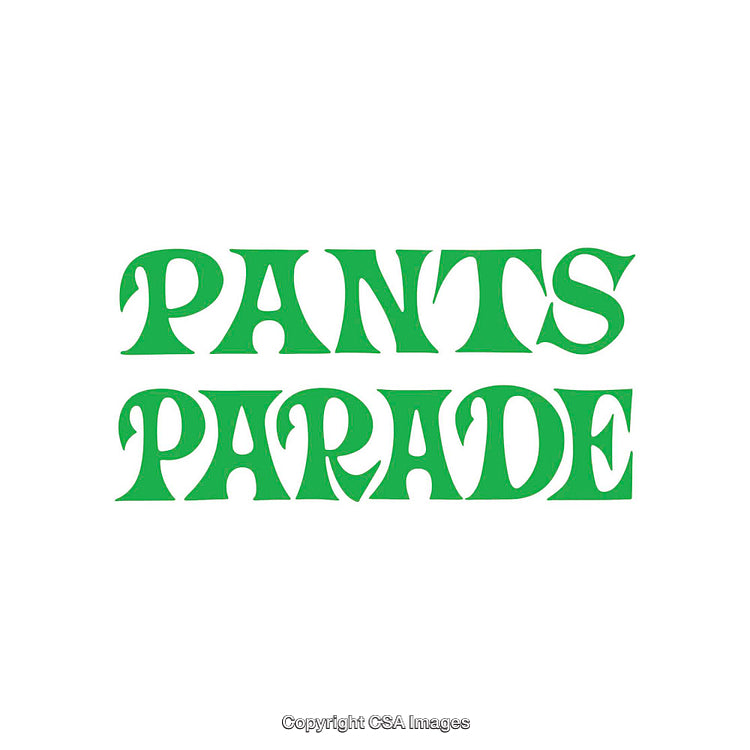 Green Typographic Design Featuring Bold Decorative Text
