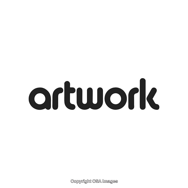 Minimalist Bold Typography Design Featuring the Word Artwork in Modern Font Style
