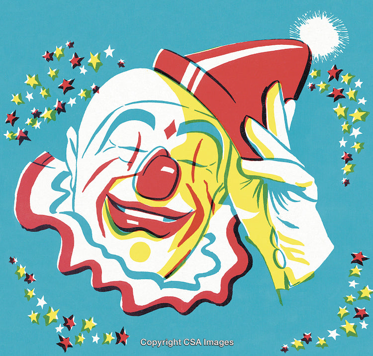 Clown Tipping Hat