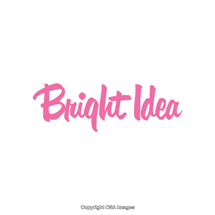 Bright Text Logo in Vibrant Pink on White Background