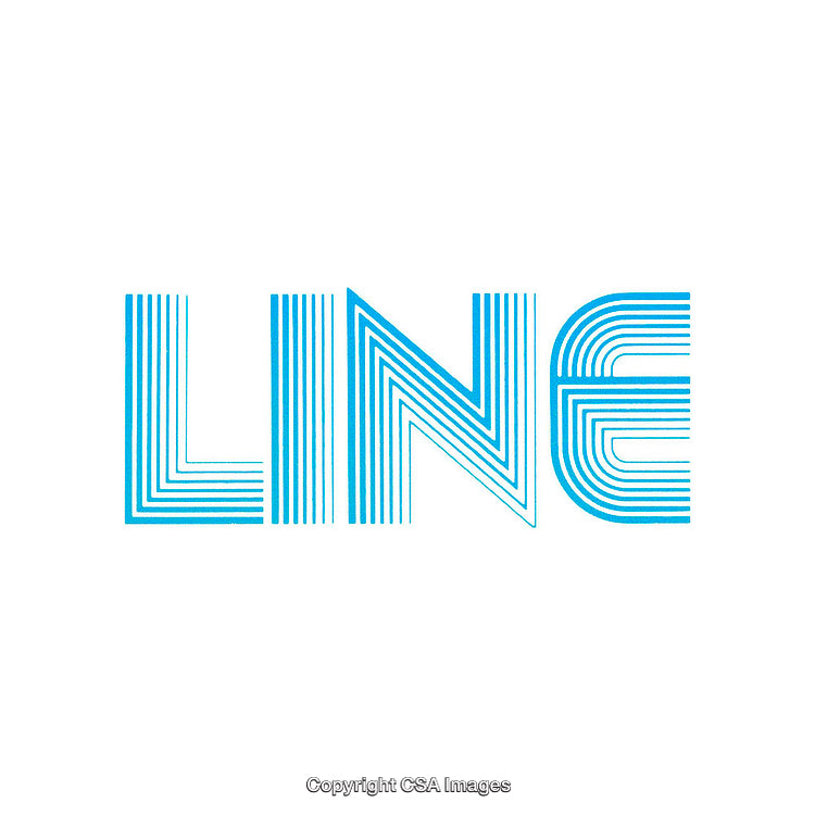 Minimalistic Blue Text Design on White Background