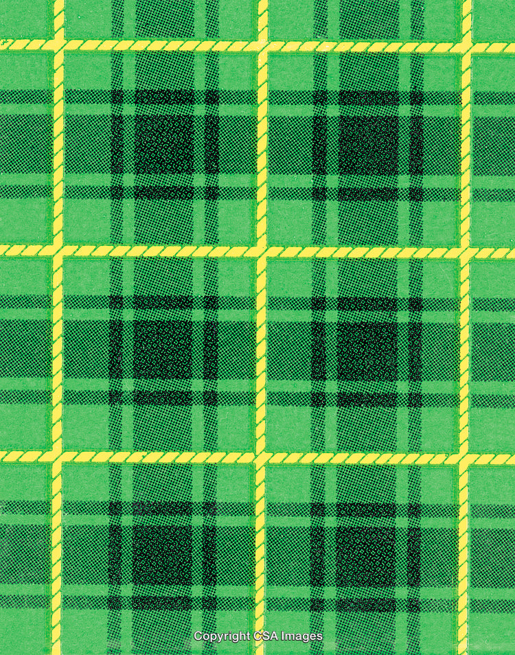 Green plaid