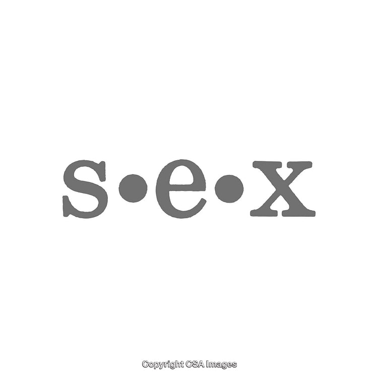 Simple Monochromatic Word Art Featuring the Letters S, E, and X