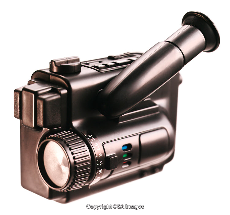 Vintage-Style Plastic Camcorder Toy with Detailed Features and Design