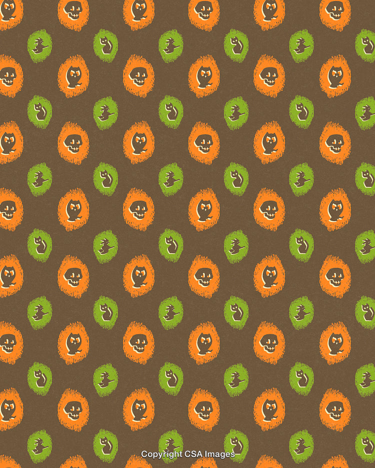 Halloween pattern