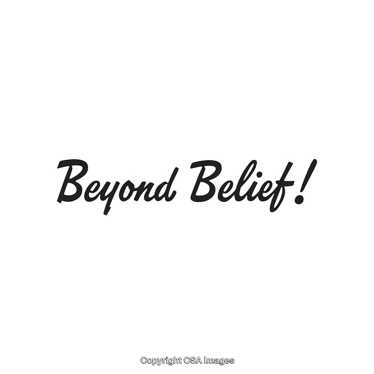 Inspirational Calligraphy Quote Lettering on a White Background