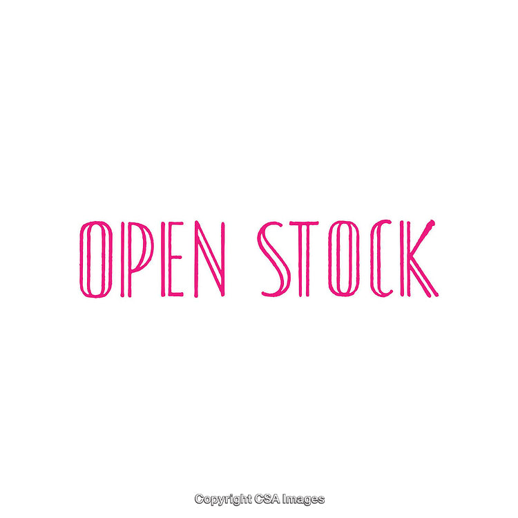 Minimalistic Typography Text with Pink Open Stock Word Design