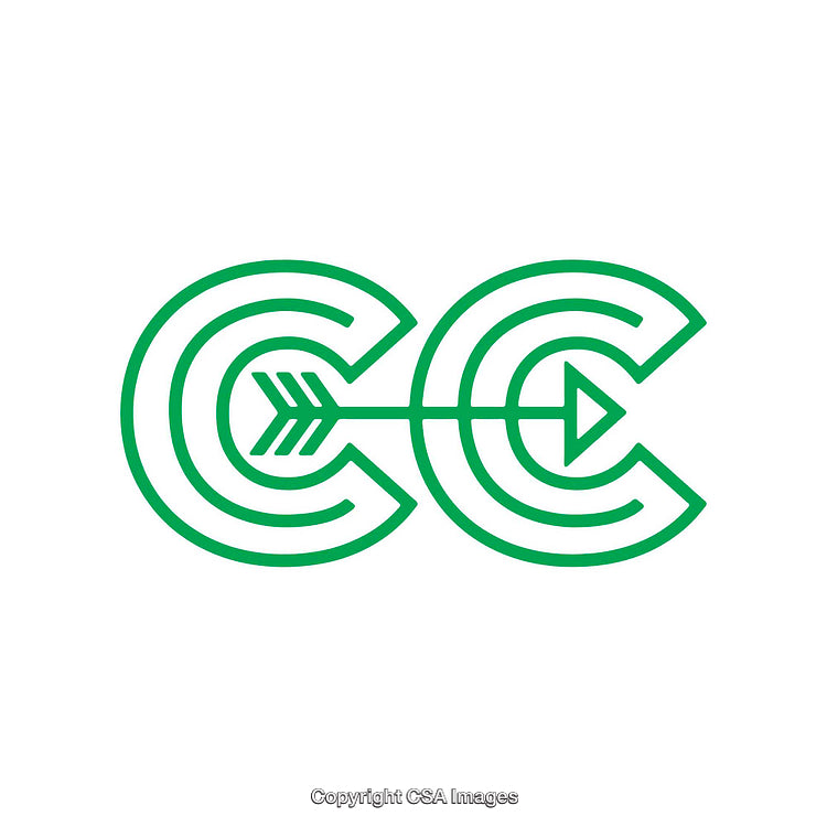 Green Minimalist Logo Featuring Intersecting Arrows and Geometric Shapes
