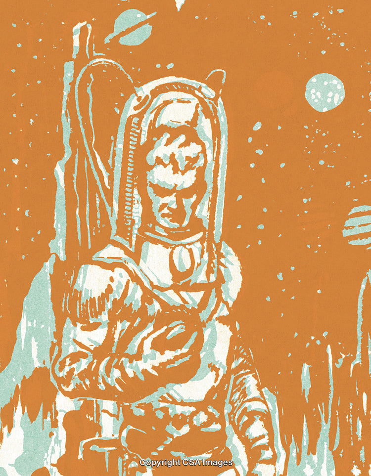 Spaceman in Outer Space