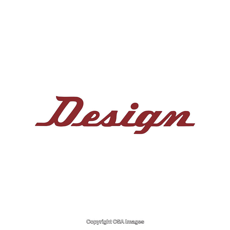 Stylized Text-Based Design in Unique Typography on White Background