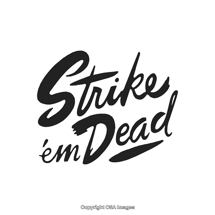 Inspirational Handwritten Typography Design With Bold Motivational Message