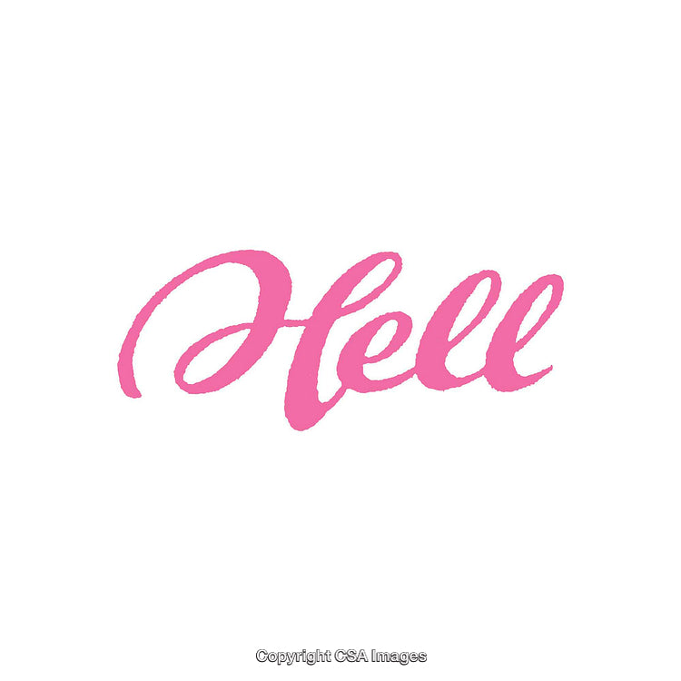 Elegant Pink Handwritten Style Text on White Background