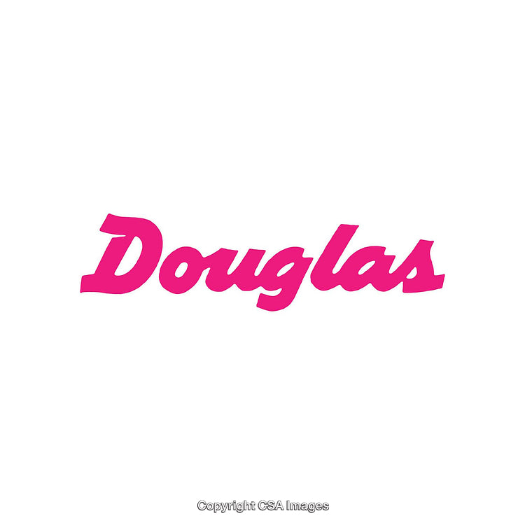 Bold Pink Script Text on a Clean White Background