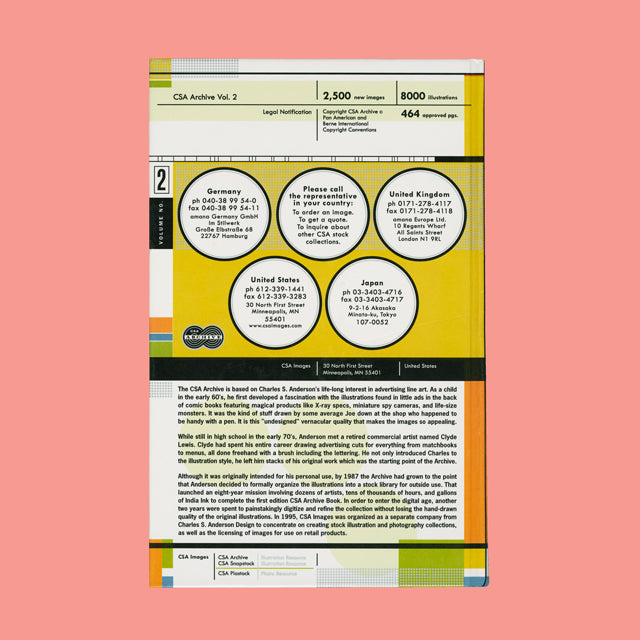 CSA Archive Vol. 2 Book