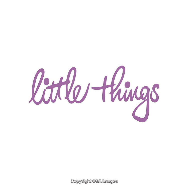 Elegant Purple Handwritten Text Highlighting Simple and Positive Message