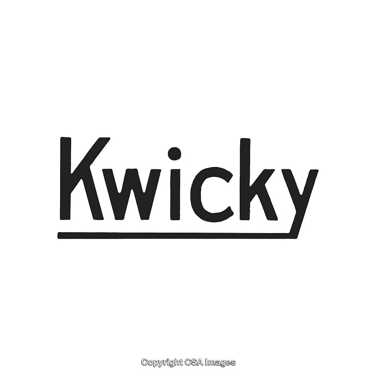 Minimalistic Black and White Logo Design With Bold Text and Underline