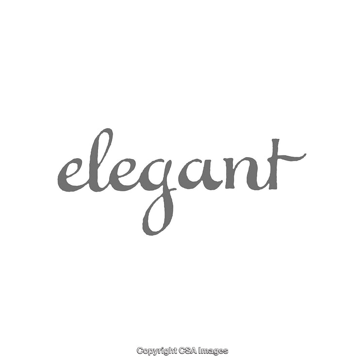 Elegant Word in Stylish Handwritten Script on Minimalist Background Design