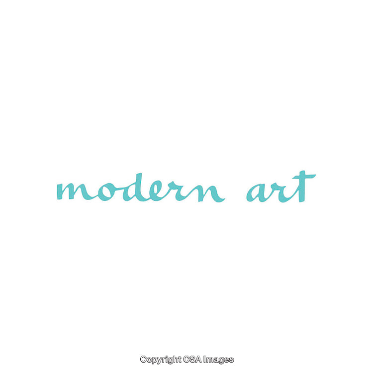 Modern Calligraphy Design Text Featuring the Phrase Modern Art