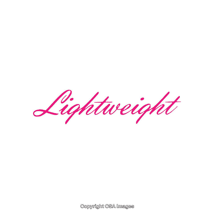 Stylish Typography of the Word Lightweight in Vibrant Script