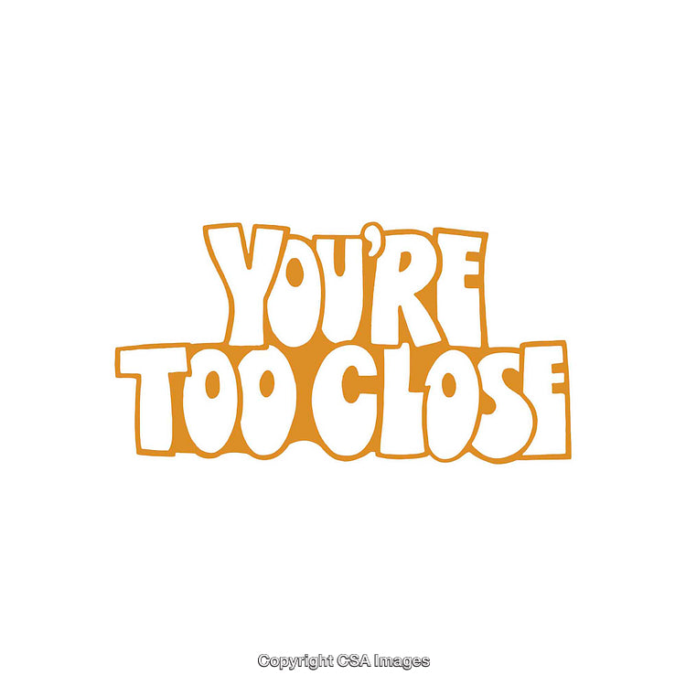 Playful Typography Art With Humorous Message on Minimalistic Background