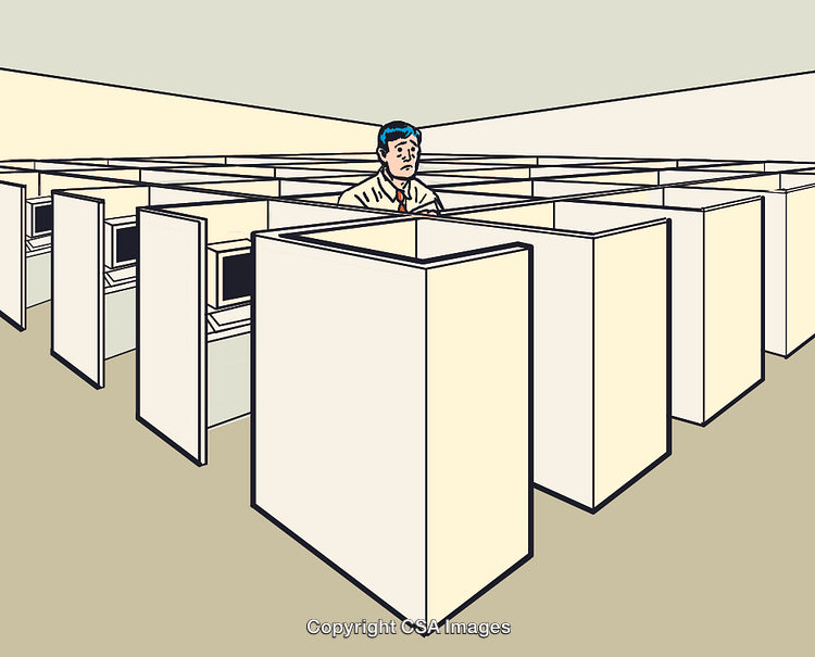 Lost in a Sea of Cubicles