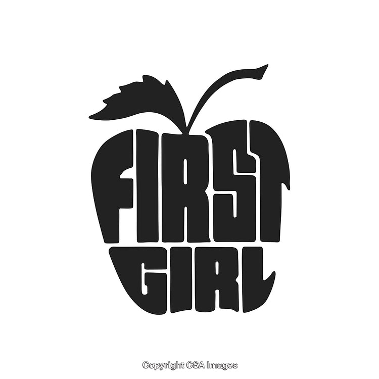 Retro-Style Typography Apple Design with Text Incorporating Innovative Concepts