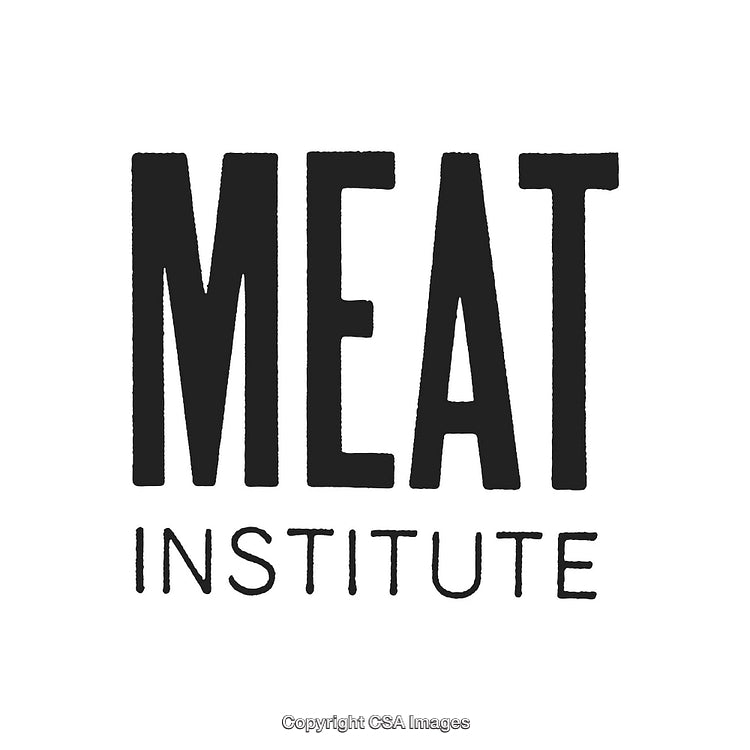 Minimalist Logo Design Featuring the Text "Meat Institute" in Bold Font