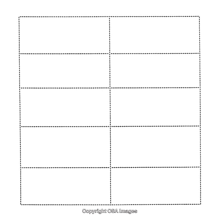 Simple Grid Layout with Black Dotted Borders