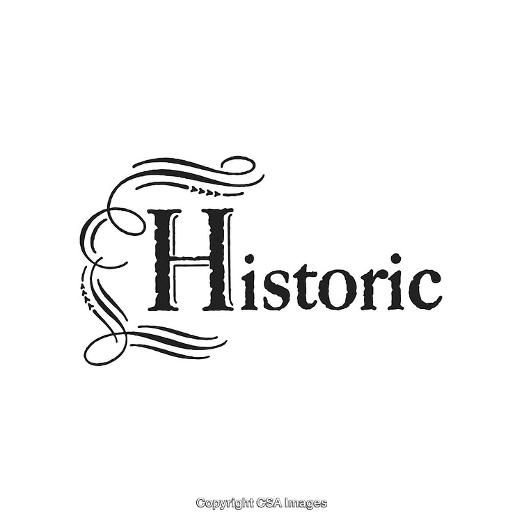 Elegant Historical Calligraphy With Vintage Decorative Flourishes