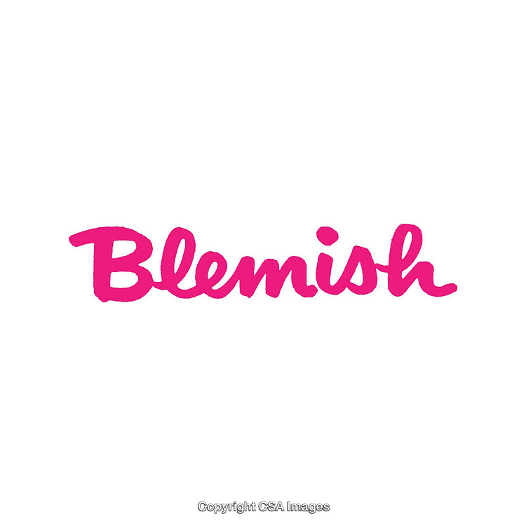 Bright Pink Script Text on Minimalist White Background