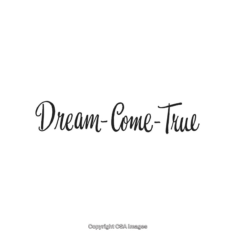 Elegant Black and White Typography with Positive Inspirational Message