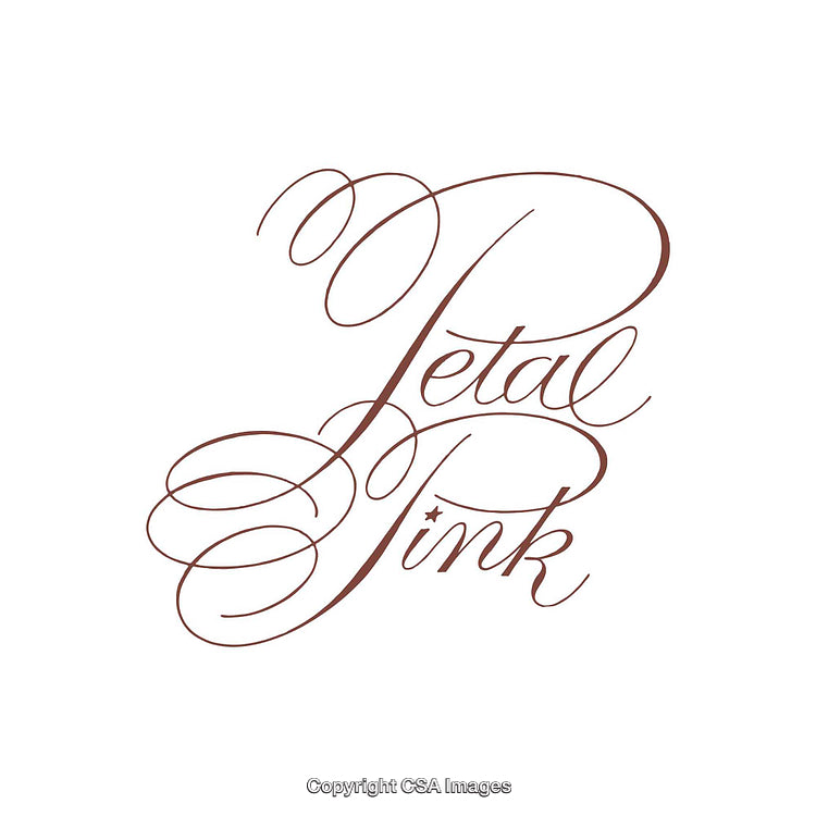 Elegant Handwritten Calligraphy Design with Ornamental Swirls