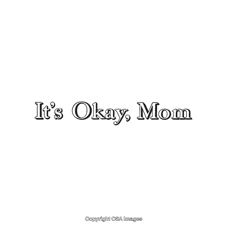 Inspirational Quote Encouraging Reassurance and Support from Child to Parent