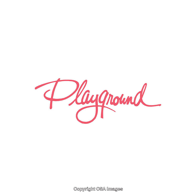 Stylish Handwritten Pink Typography Illustration on White Background