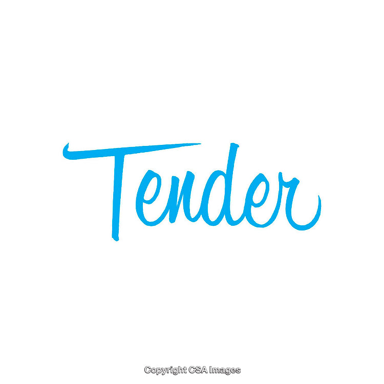 Stylish Blue Calligraphic Text Rendering on Clean White Background