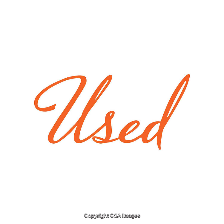 Stylized Word Design With Elegant Orange Script and Clean White Background