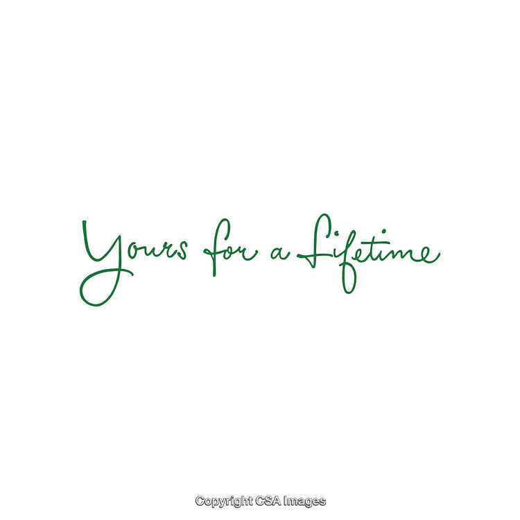 Elegant Handwritten Green Script Text on White Background for Inspirational Use