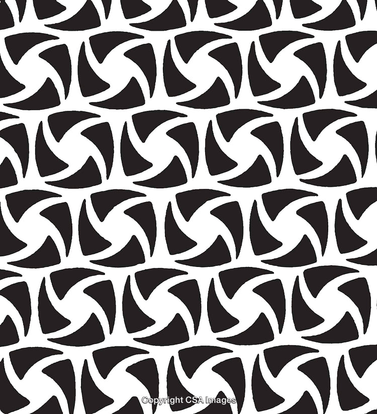 Black and White Abstract Geometric Pattern Background