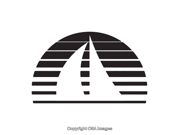 Elegant Black and White Nautical Logo With Sailboat Illustration
