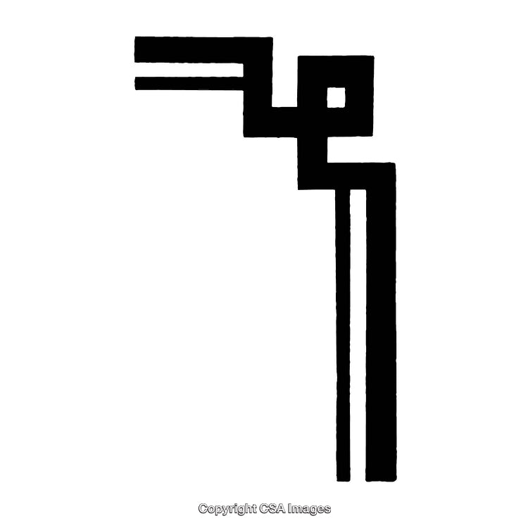 Minimalist Black and White Abstract Border Design