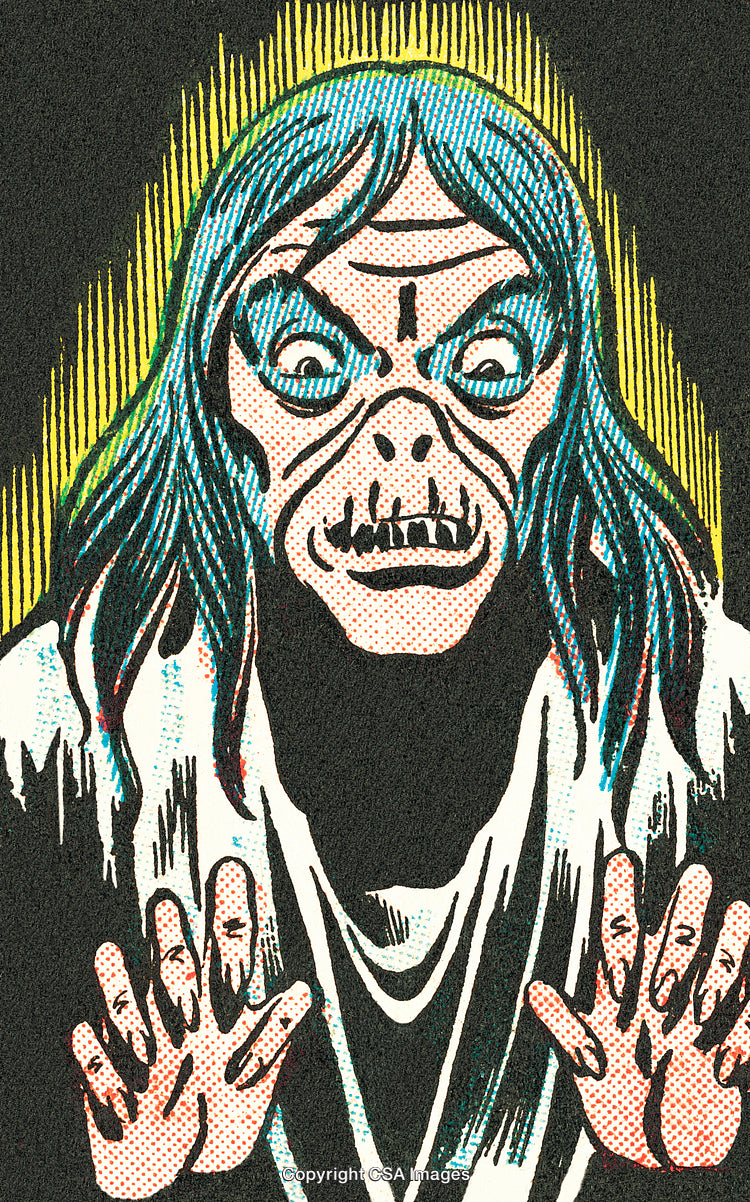 Eccentric Comic Style Character Illustration With Vibrant and Expressive Details