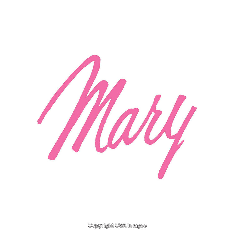 Stylish Pink Cursive Text Inscription on a Clean White Background