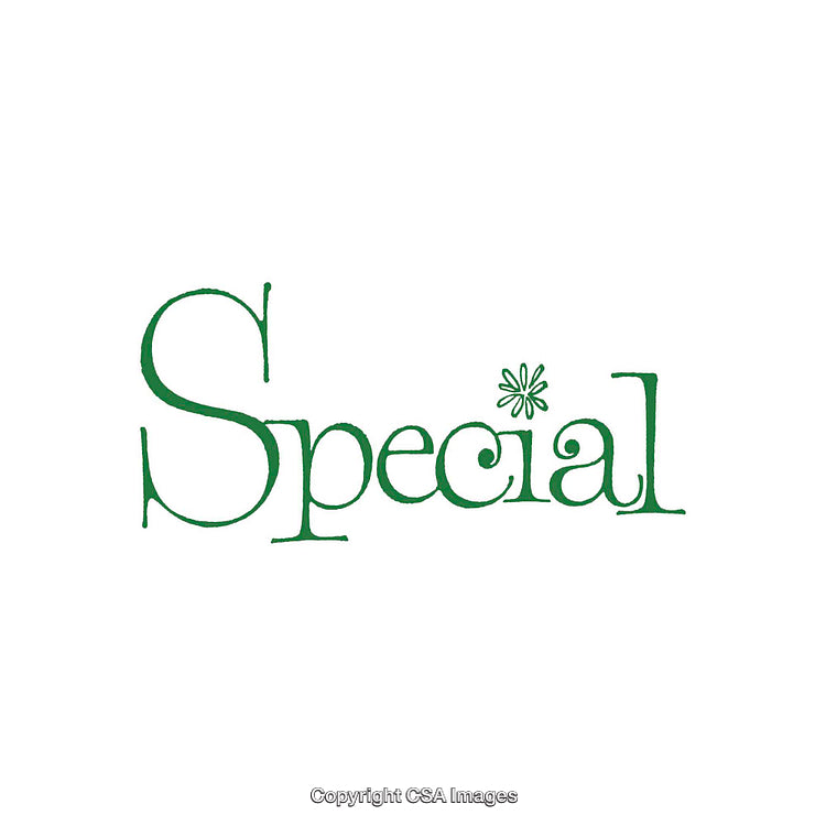 Simple Green Calligraphy Text Design With Decorative Flower Element