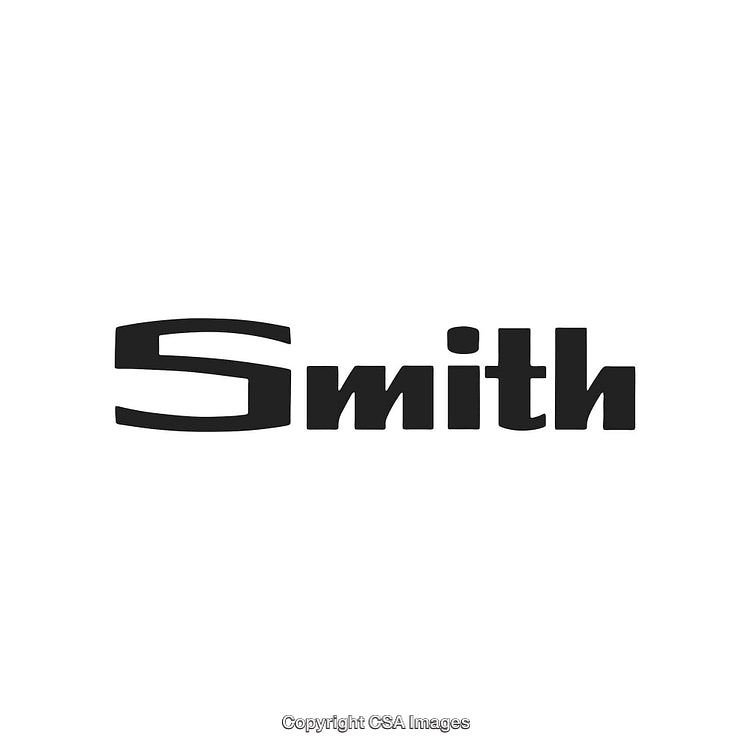 Modern Black Logo Featuring the Word 'Smith' with Bold Typographic Design
