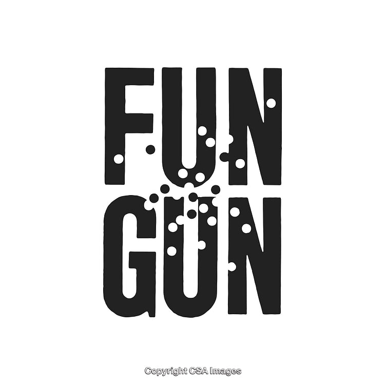 Creative Word Art Concept with Textured Typography and Unique Design Elements