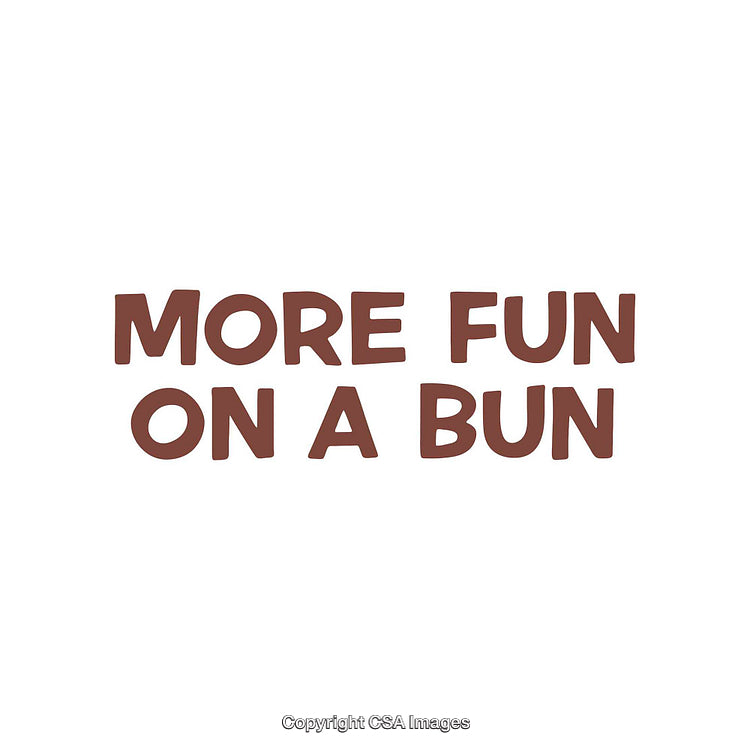 Fun Typography Text Slogan on Minimalist White Background
