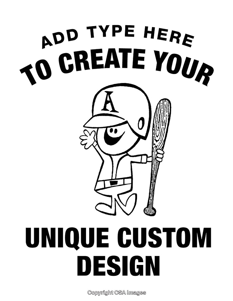 Baseball Player Design Format