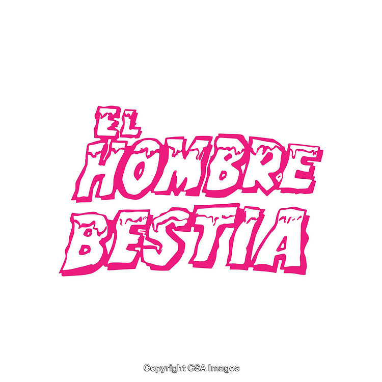 Bold Typography Design Featuring Pink Ink on White Background