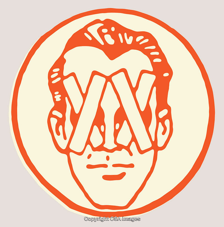 Minimalist Line Art Portrait Featuring Unique Stylized Elements