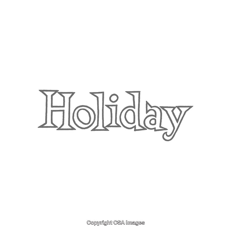 Stylized Grayscale Typography Artwork Focused on Holiday Theme Design